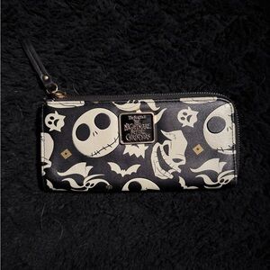 Disney Black and White Nightmare Before Christmas Wallet
